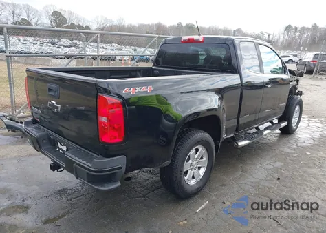 2018 Chevrolet Colorado Wt из США, поврежденный, VIN 1GCHTBEAXJ1208664